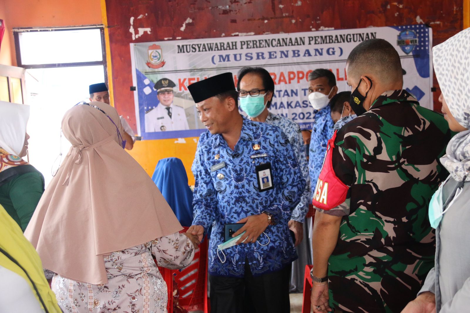 Sosialisasikan Program Pemkot Makassar, Alamsyah Ajak Tokoh Masyarakat Ikut Sukseskan Vaksinasi 100 persen